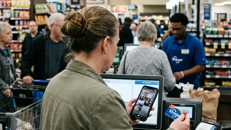 Kroger ha portato lo scontrino su TikTok