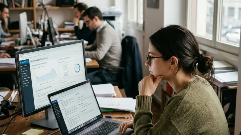 La pagina in terza media converte più di quella colta